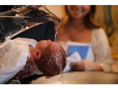 Album ze zdjęciami z chrztu