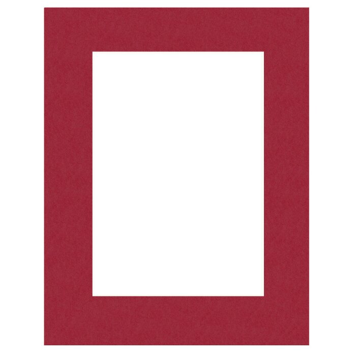 Gotowe passepartout 20 x 30 cm na purpurze 13 x 18 cm
