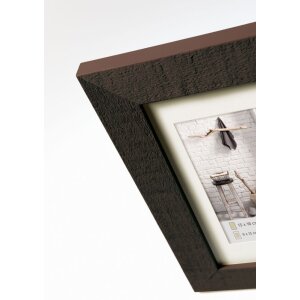Rama drewniana orzech HOME 10x15 cm