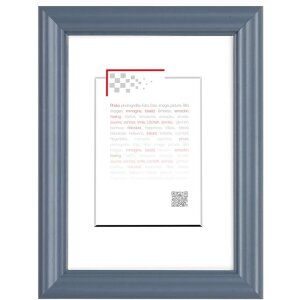 Ramka drewniana Circee 18x24 cm szara