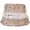 Clayre & Eef Abażur W4RO0081BW Ø 23x17 cm Rattan brązowy
