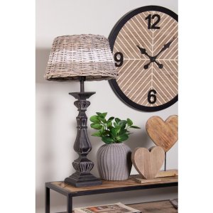 Abażur 6RO0067BW 38x22 cm Rattan