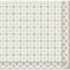 Artebene Serwetki Circle Pattern taupe 33x33 cm