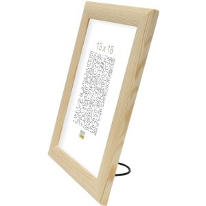 Ramka drewniana S40C Deknudt 10x15 cm natura