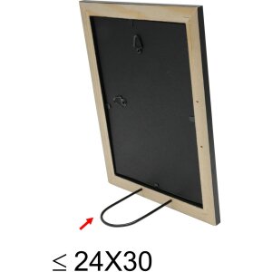 Rama drewniana S40C Deknudt 40x60 cm czarna