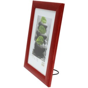Rama drewniana S40C Deknudt 40x60 cm czerwona