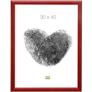 Rama drewniana S40C Deknudt 40x60 cm czerwona