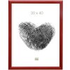 Rama drewniana S40C Deknudt 40x60 cm czerwona