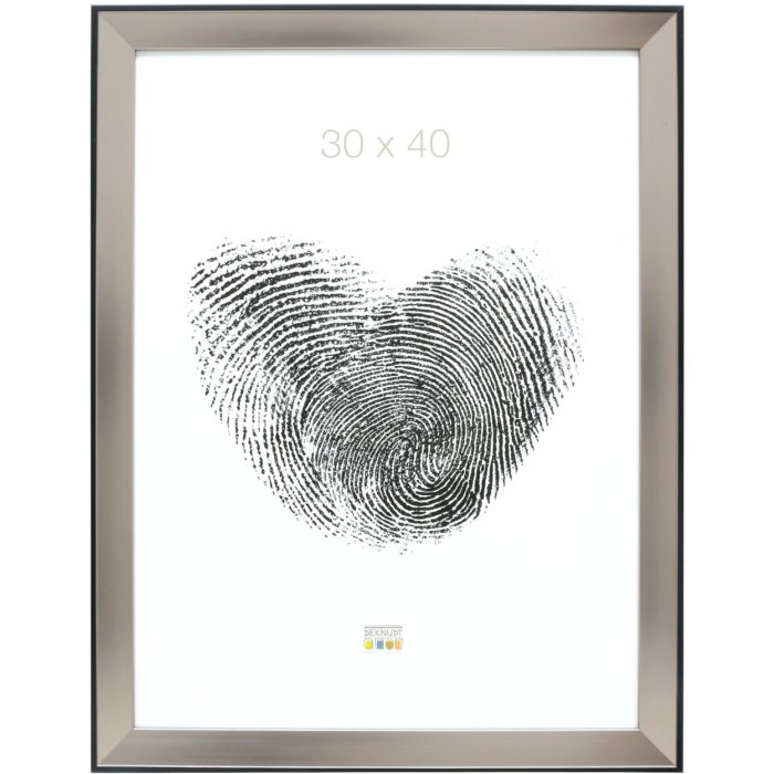 Ramka na zdjęcia srebrna plastikowa 30,0 x45,0 cm S45FD