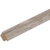 Rama drewniana S45R listwa blokowa 50x70 cm szara-beżowa