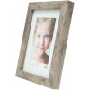 Rama drewniana S45R listwa blokowa 50x70 cm szara-beżowa