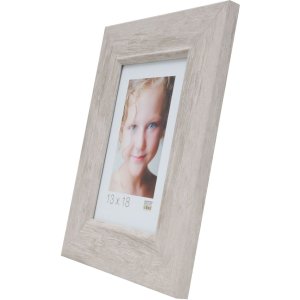 Ramka drewniana S48SH 13x18 cm jasna