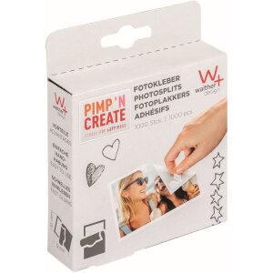 Punkty kleju fotograficznego 1000 sztuk - 10x12 mm