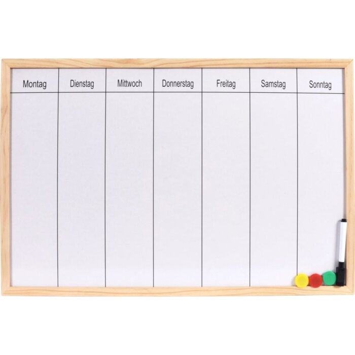 Planer tygodniowy magnetyczny 40x60 cm
