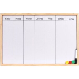 Planer tygodniowy magnetyczny 40x60 cm