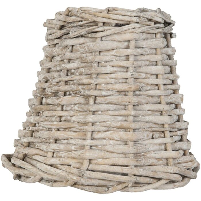 6lak0256 Glinka i Eef Abazur rattanowy naturalny ø 14x12 cm - e27