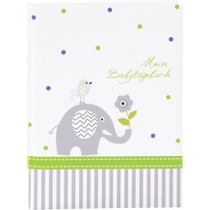 Goldbook Baby Diary Babyworld Elephant 21x28 cm 44...