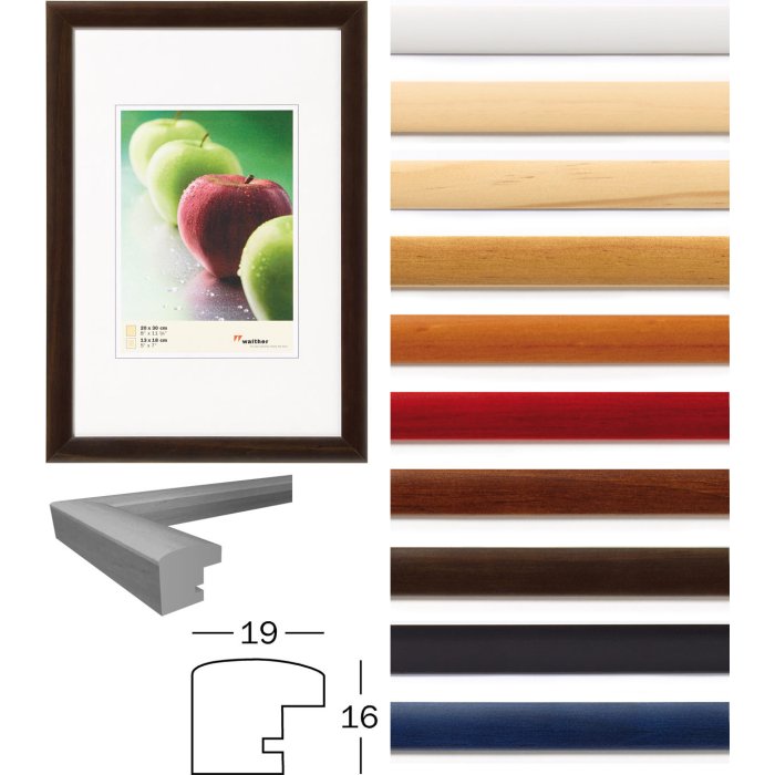 Rama drewniana Walther Manzana 10x15 cm do 60x80 cm
