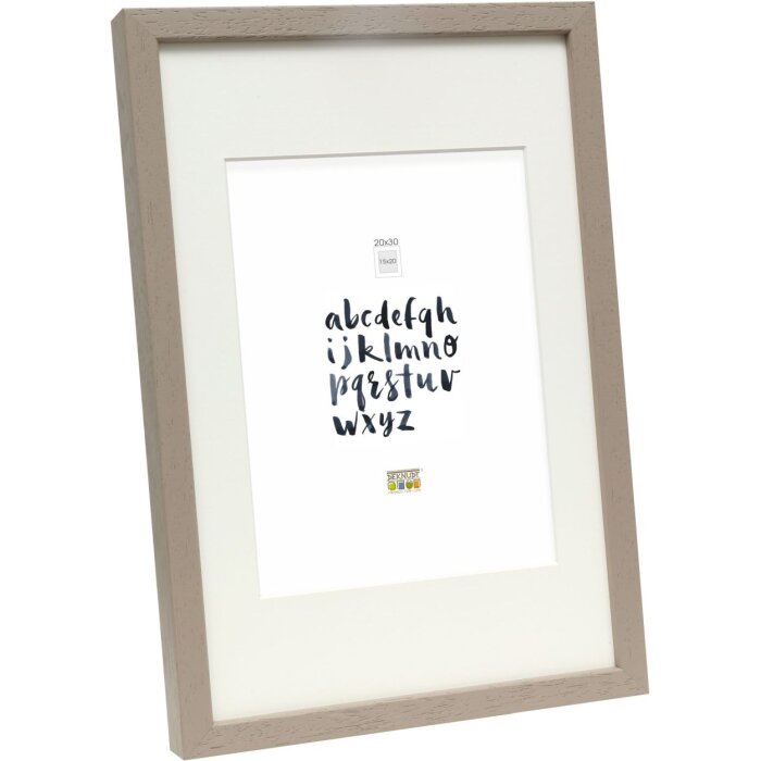Rama drewniana S223K 30x30 cm taupe