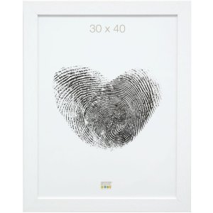 Ramka drewniana S226K 40x50 cm biała