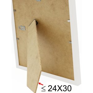 Ramka drewniana S226K 40x50 cm biała