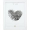 Ramka drewniana S226K 40x50 cm biała