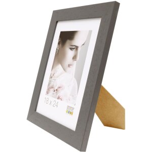 Ramka drewniana S226K 30x40 cm szara