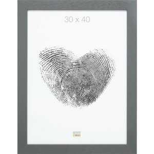 Ramka drewniana S226K 30x40 cm szara