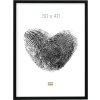Ramka drewniana S41J Deknudt 9x13 cm czarna