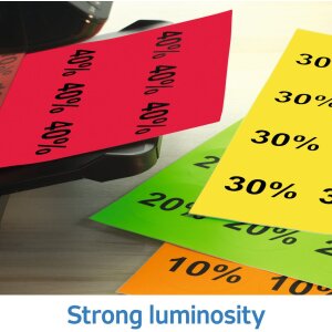 HERMA Etykiety a4 zólte 25,4x10 mm papier mat 3780 szt