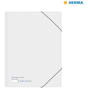 HERMA Etykiety a4 zólte 25,4x10 mm papier mat 3780 szt