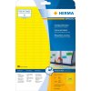 HERMA Etykiety a4 zólte 25,4x10 mm papier mat 3780 szt