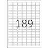 HERMA Etykiety a4 zólte 25,4x10 mm papier mat 3780 szt