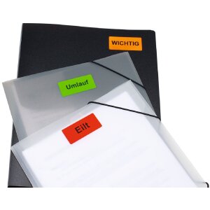 Etykiety a4 neon orange 210x297 mm papier mat 20 szt.