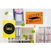 Etykiety a4 neon orange 210x297 mm papier mat 20 szt.