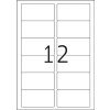 Etykiety a4 biale 88,9x46,6 mm papier blyszczacy 300 szt.