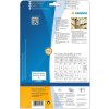 Etykiety a4 biale 210x297 mm niezwykle mocny papier samoprzylepny matowy 25 szt.