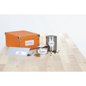 Etykiety atramentowe a4 biale 63,5x25,4 mm papier mat 825...