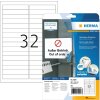 Etykiety a4 biale 96x16,9 mm Ruchome-odklejane papier mat 800 szt.
