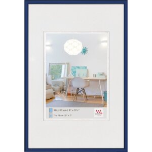 New Lifestyle Ramka plastikowa 60x90 cm niebieska