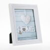 Ramka drewniana vintage 20x30 cm biala