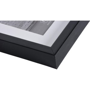 Ramka plastikowa Metallica 60x90 cm czarna