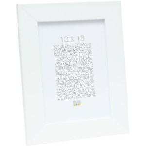 Deknudt Ramka plastikowa S42P jasnobiała 15x20 cm
