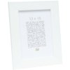 Deknudt Ramka plastikowa S42P jasnobiała 15x20 cm