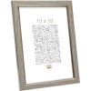 Ramka plastikowa S46A srebrna 13x18 cm