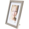 Ramka plastikowa S46A srebrna 13x18 cm