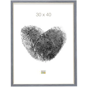 Ramka plastikowa S46A szaro-niebieska 13x18 cm
