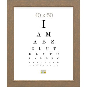 Rama drewniana S48SC3 brąz 20x30 cm