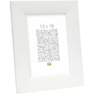 Ramka drewniana S53G biała 30x90 cm