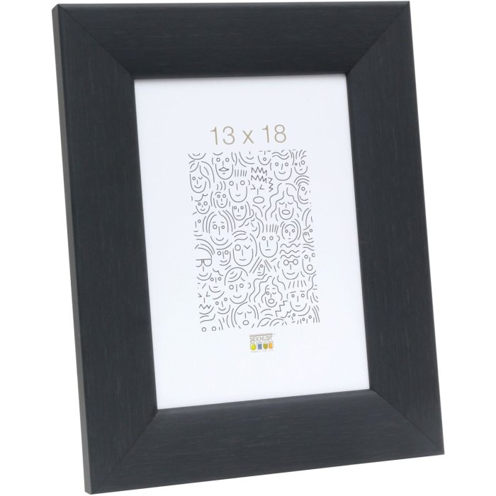 Rama drewniana S53G black painter look 30x40 cm